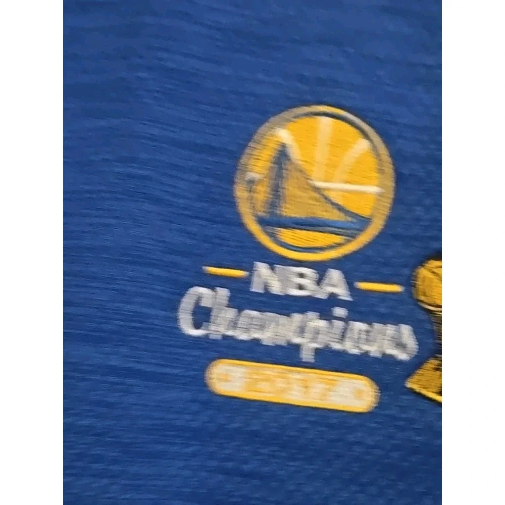 Columbia Golden State Warriors 2017 NBA Champions Pullover Mens 2XL Blue Tech GS